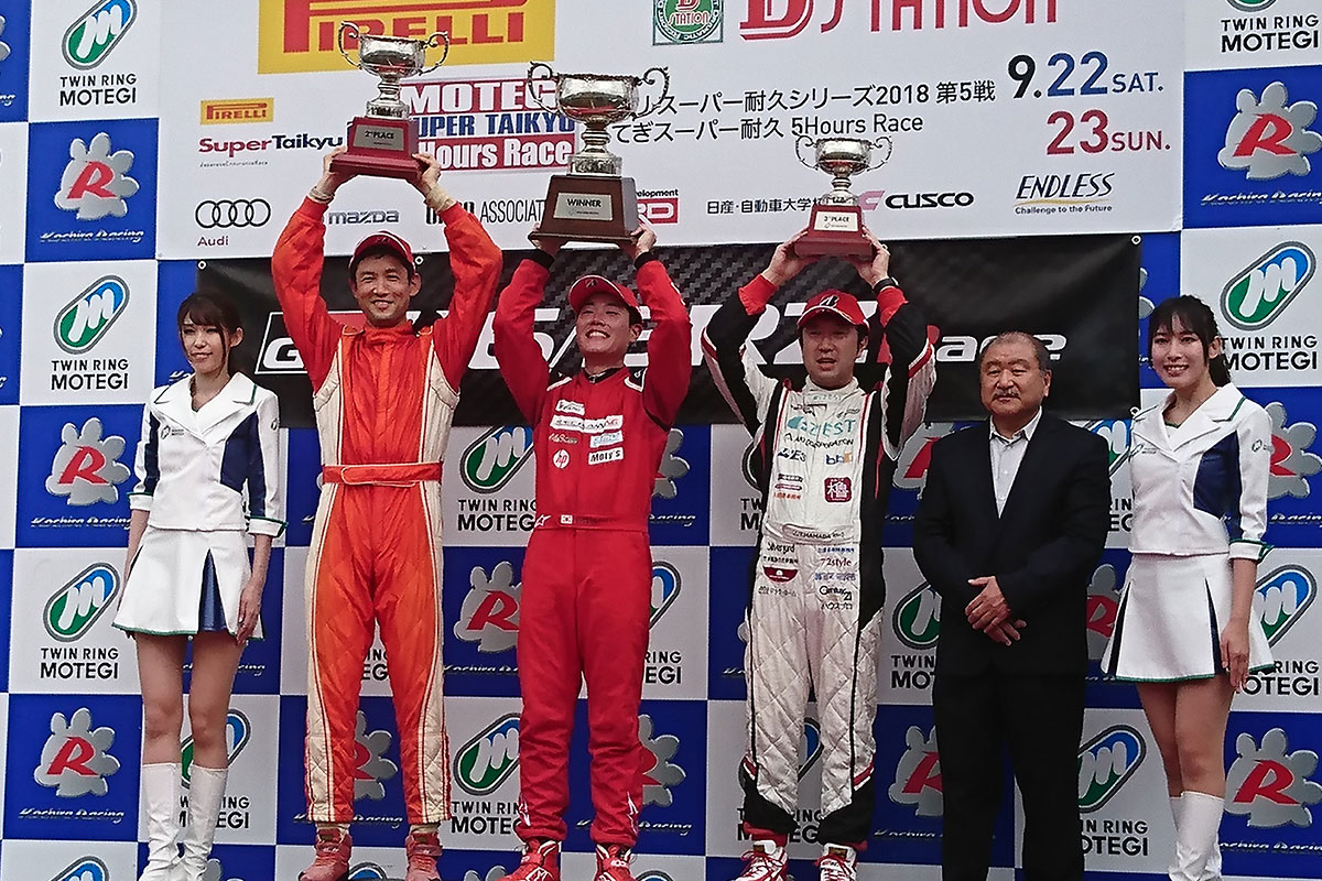 取材後の本番レースでは、見事鈴鹿サーキットのクラブマンBレースで優勝されました。おめでとうございます。